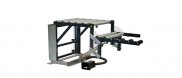 Vario lift wheel lifting table